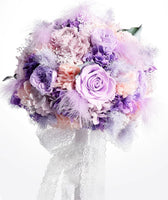 Everlasting Purple Flower Bouquet